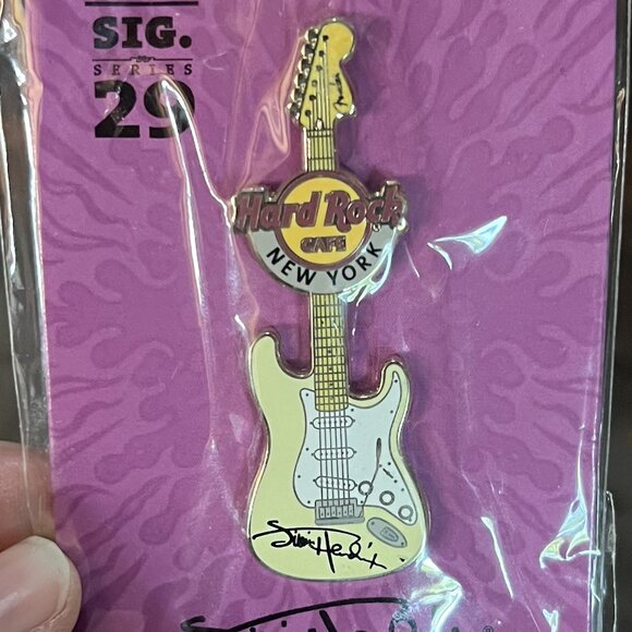 Lot of 5 Hard Rock Cafe Guitar Pins: New Orleans/Seattle/All Access/Nashville/NY - Picture 5 of 6